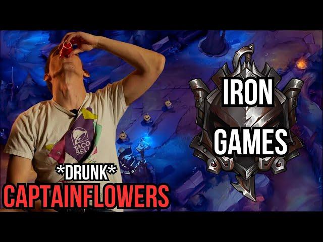 CAPTAINFLOWERS GETS DRUNK AND CASTS IRON GAMES