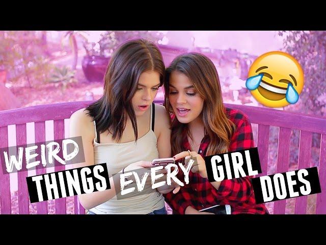 WEIRD things EVERY girl does! | Griffin Arnlund