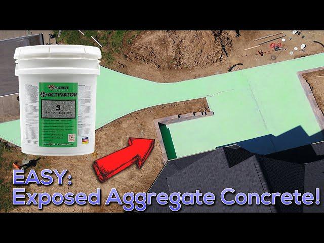 Exposed Aggregate Concrete | The EASY Way!