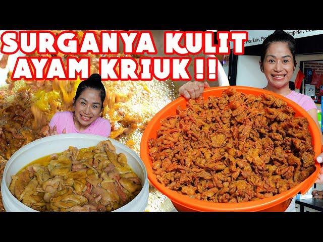 KRIUKNYA TERDENGAR SAMPAI DI NEGERI JIRAN!! kulit ayam 4 saudara VIRAL!!