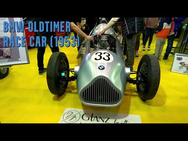 BMW 1953 classic race car engine sound