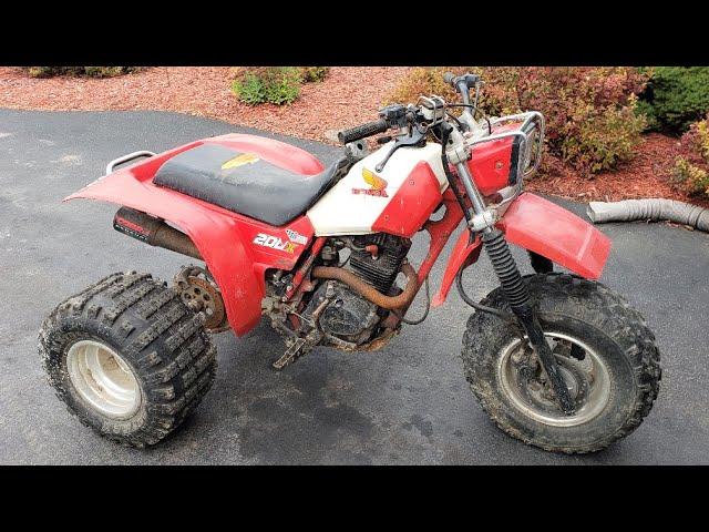 Rare Honda ATC 200x Sitting For Years...Will It Run? (Part 1)