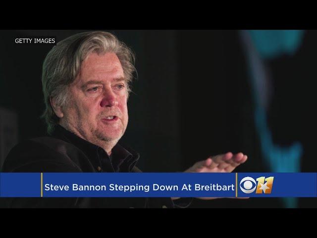 Bannon To Exit Breitbart News Network After Break With Trump