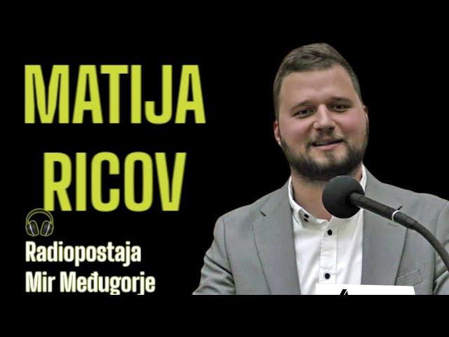 Matija Ricov: Kako sam kao maturant od Boga NANOVO ROĐEN? ROROKOVANJE u vremenu mlakosti. @agapertv