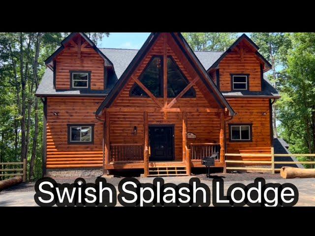 Brand New Cabin With Basket Ball Court Private Indoor Pool In The Smoky Mountains Swish Splash Lodge