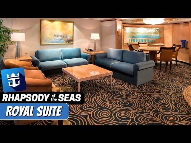 Rhapsody of the Seas | Royal Suite | Full Walkthrough Tour & Review | 2024