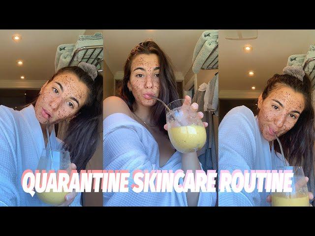 MY QUARANTINE SKINCARE ROUTINE | Lindsay Morrison
