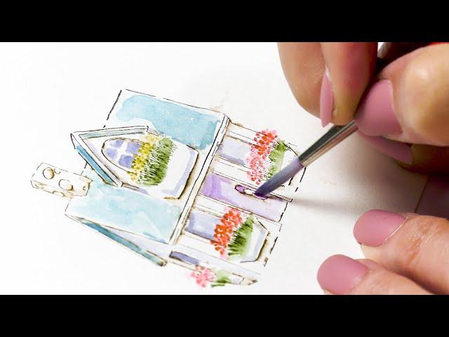 Calming and Creative Watercolor Techniques | Bonnie Krebs for Art Impressions