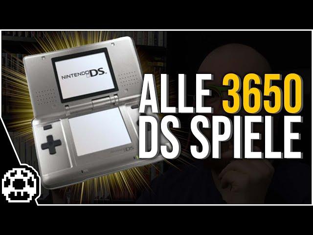 Ein Blick auf alle 3560 Nintendo DS Spiele