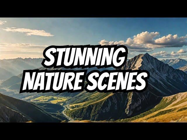 Natural Wonders 4K - Breathtaking Landscapes With Epic Soundtracks