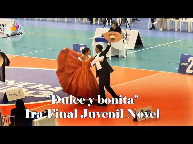 "Dulce y bonita" en la 1ra Final Juvenil Novel | Concurso Marinera en el Mundo Miraflores 2024