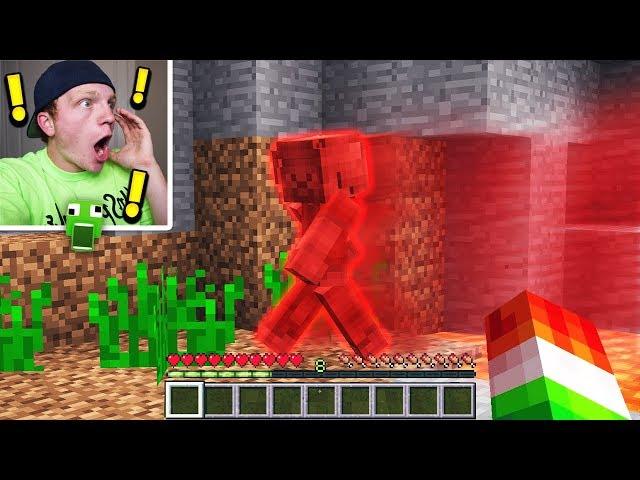 CHASING RED STEVE IN MINECRAFT! (REAL SIGHTING!)