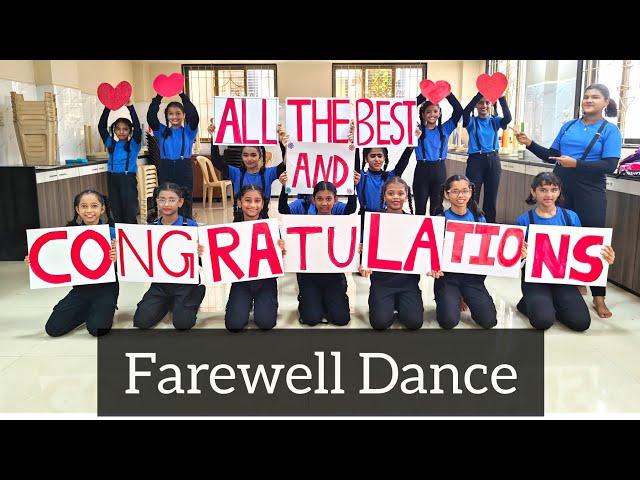 Farewell Theme Dance -School Journey | Felicitation day of std 10th  Choreographer Priya Poojari