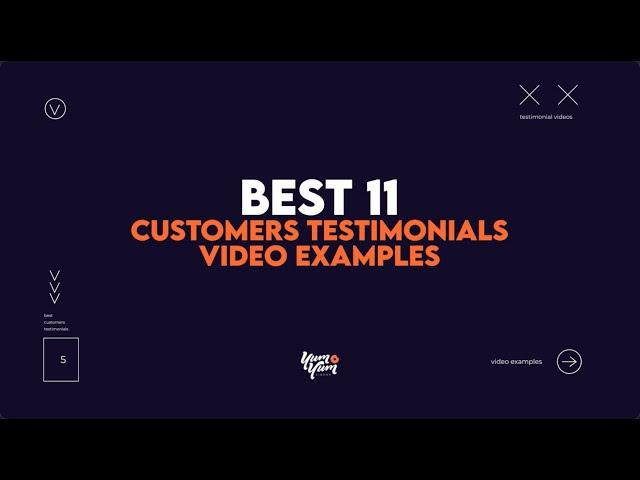 11 Best Testimonial Examples for 2024 | by Yum Yum Videos