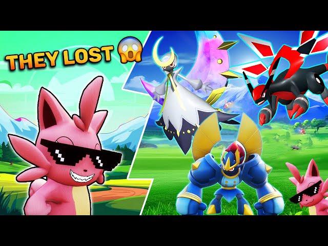 ALL LEGENDARY POKEMONS Vs MY 10 SAVAGE CATTIVA!  PALWORLD NEW UPDATE #7