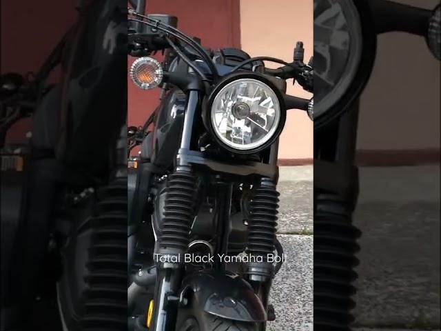 Total Black Yamaha Bolt XV950