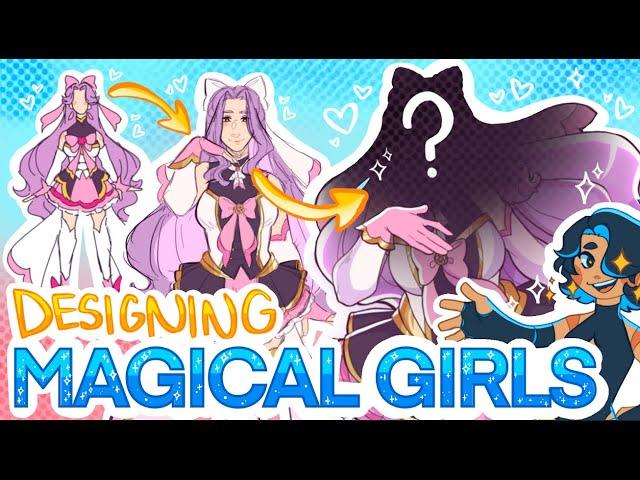 tips and tricks for designing magical girls!  || speedpaint + commentary