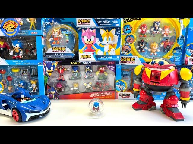 Sonic The Hedgehog Toys Collection Unboxing Review| Silver | Cream | Super sonic|Prime| Patrick ASMR