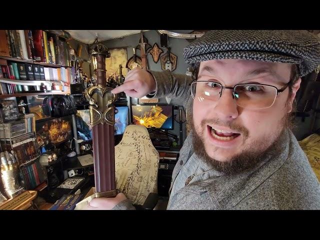 Sword Of Eomer Scabbard The Lord Of The Rings - Opening & Unboxing - UC3522 | A LOTR Collection.