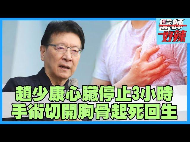 73歲趙少康「心臟停止3小時」！切開胸骨留20公分疤「起死回生」！【#醫師好辣】袁明琦 蔡逸姍 賈蔚 主題特映版