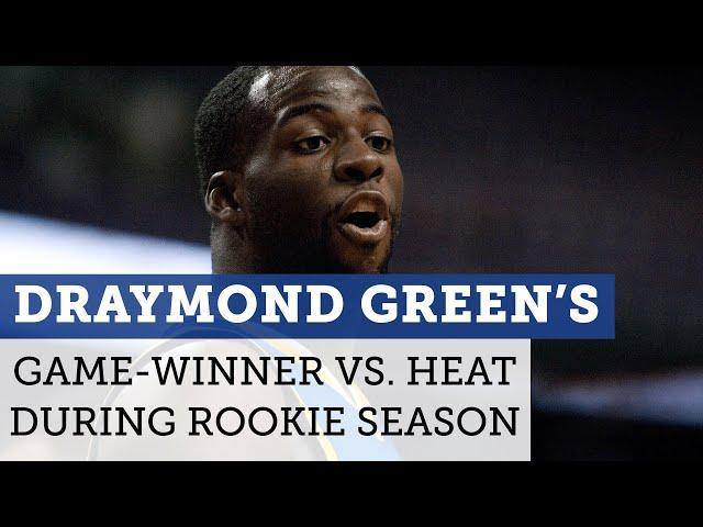 Draymond Green's game-winner vs. Heat during rookie year | Warriors Outsiders | NBC Sports Bay Area