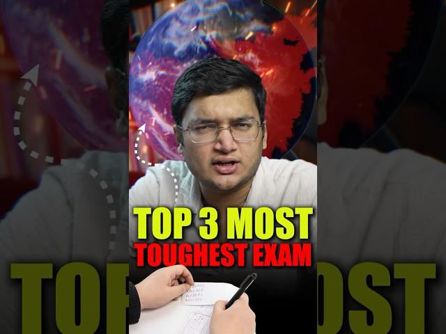 3 Most Toughest Exams  #jee2025 #jee2026 #iit #upsc #iitjee