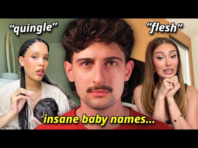 Influencers naming their babies