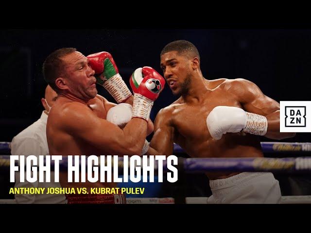 HIGHLIGHTS | Anthony Joshua vs. Kubrat Pulev