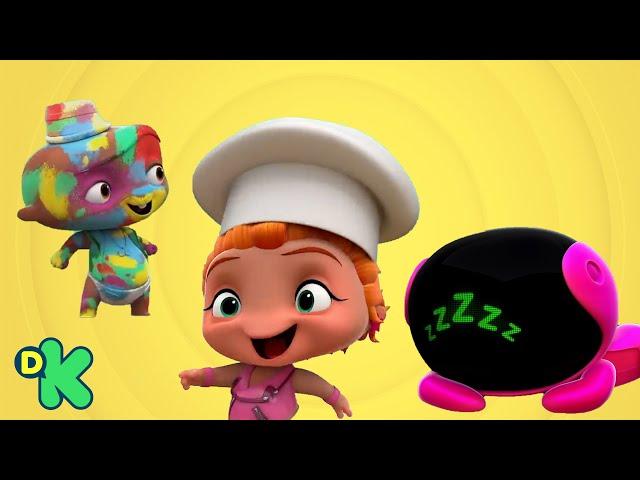 Rutina Rockers de los bebés en la guardería | Mini Beat Power Rockers | Discovery Kids