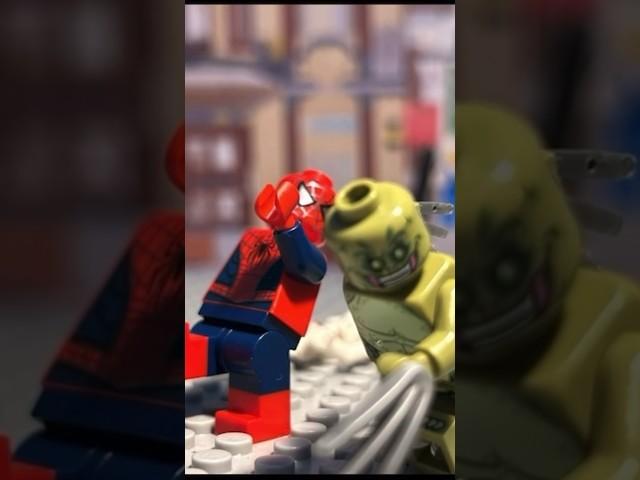 LEGO Spiderman vs lizard 