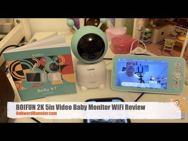 BOIFUN 2K 5in Video Baby Monitor WiFi Review