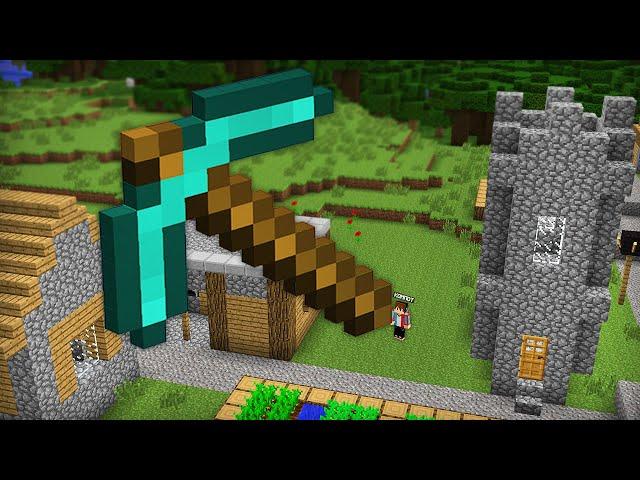 ЭТО САМАЯ ОГРОМНАЯ КИРКА В МАЙНКРАФТ | Компот Minecraft