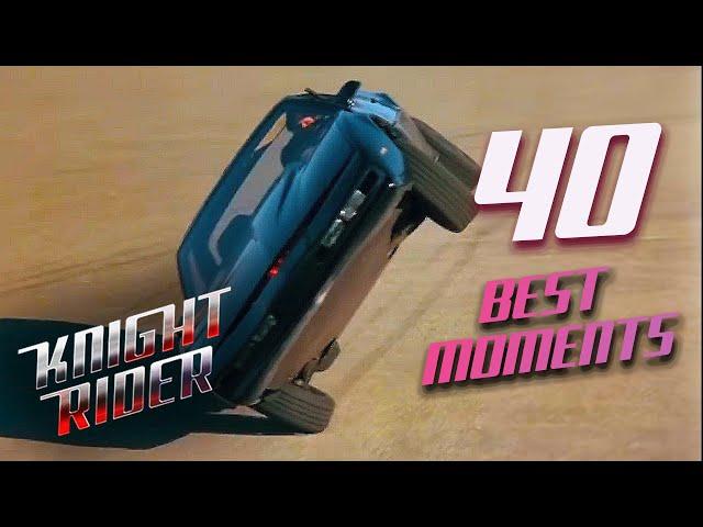 40 Great Knight Rider Moments | 40th Anniversary of Knight Rider