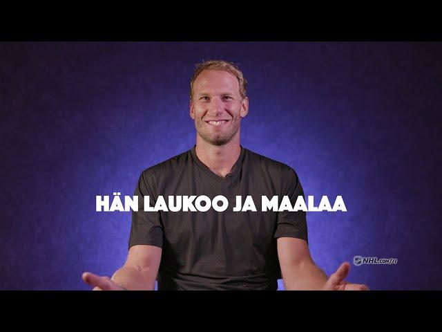 NHL players try their luck at Finnish