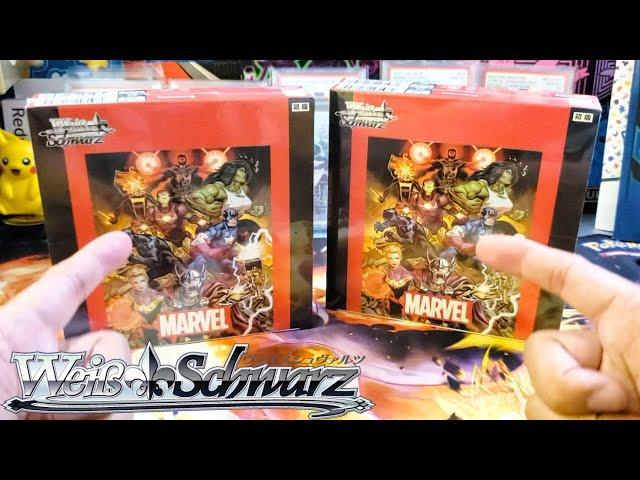 NEW MARVEL BOOSTER BOX FROM WEISS SCHWARZ