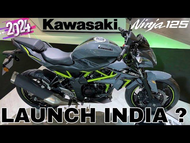 Finally 2024 kawasaki Ninja Z125 Launch Soon in indiaPrice, Mileage, Launch Date? || kawasaki z125