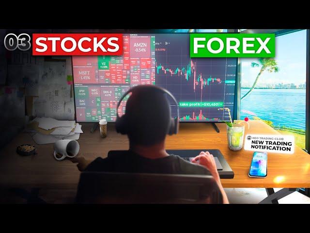 Forex vs Stocks Day Trading (One is WAY Better)  Ep3