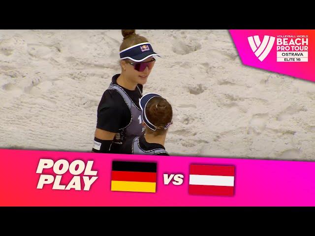 Müller/Tillmann vs. Klinger D./Klinger R. - Pool Play Highlights | Ostrava 2025 #BeachProTour