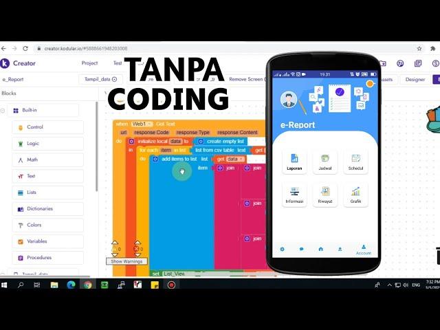 Cara Membuat Aplikasi Android Tanpa Coding