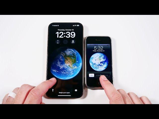 iPhone 16 Pro Max vs iPhone 1 - 17 Years Later