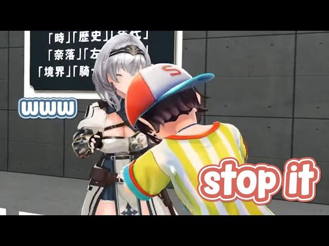 Subaru laughs at Danchou's funny hip dance [Hololive ENG Sub - Shirogane Noel]