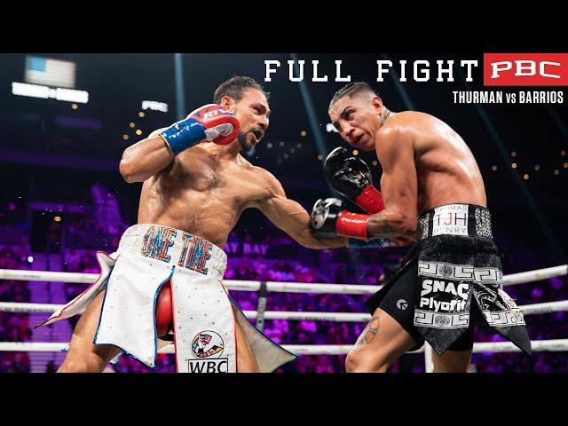 Thurman vs Barrios FULL FIGHT: February 5, 2022 | PBC on FOX PPV