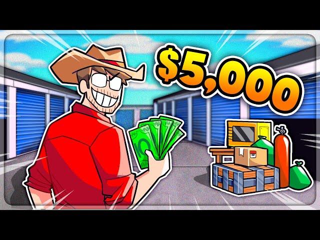 Making $5000 PROFIT To Buy New TOOLS in Storage Hunter Simulator