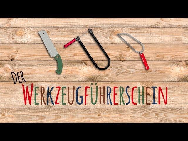 Werkzeugführerschein - Sägen