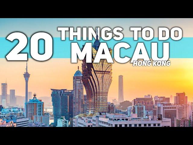 Best Things To Do in Macau China 2025 4K