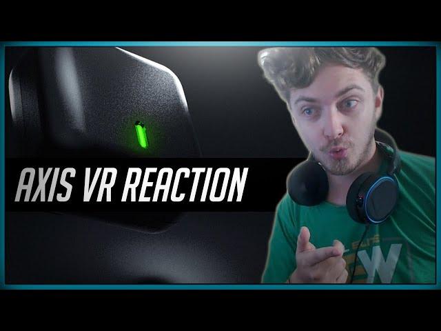 AXIS Game Controller Reaction (NEW FULL BODY MOTION TRACKING VR CAPTURE)