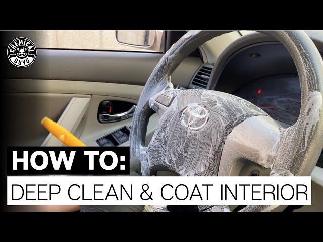 How To Deep Clean and Coat Interior! - Chemical Guys