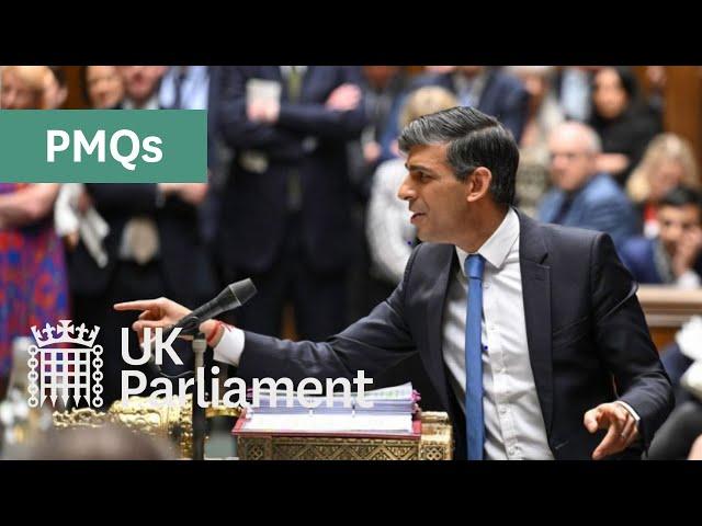 Prime Minister's Questions with British Sign Language (BSL) - 15 May 2024