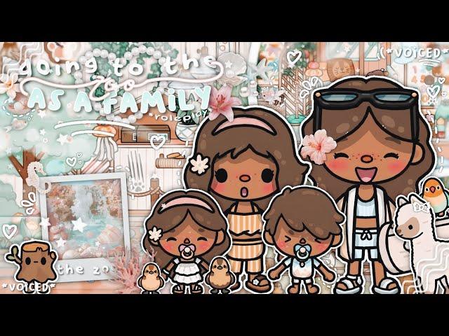 ୧ ‧₊˚  ⋅ going to the ZOO !  || *voiced* || toca boca life world roleplay . ⋆ ⸜⸜ೀ ˚