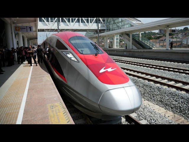 Indonesia unveils new high-speed railway